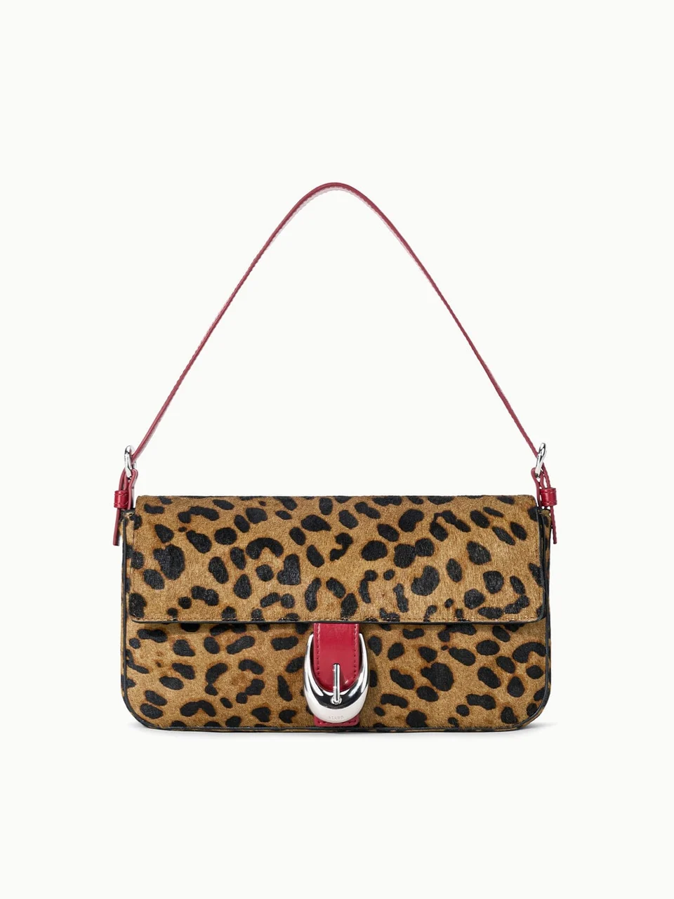 STAUD Harlow Bag in Cheetah