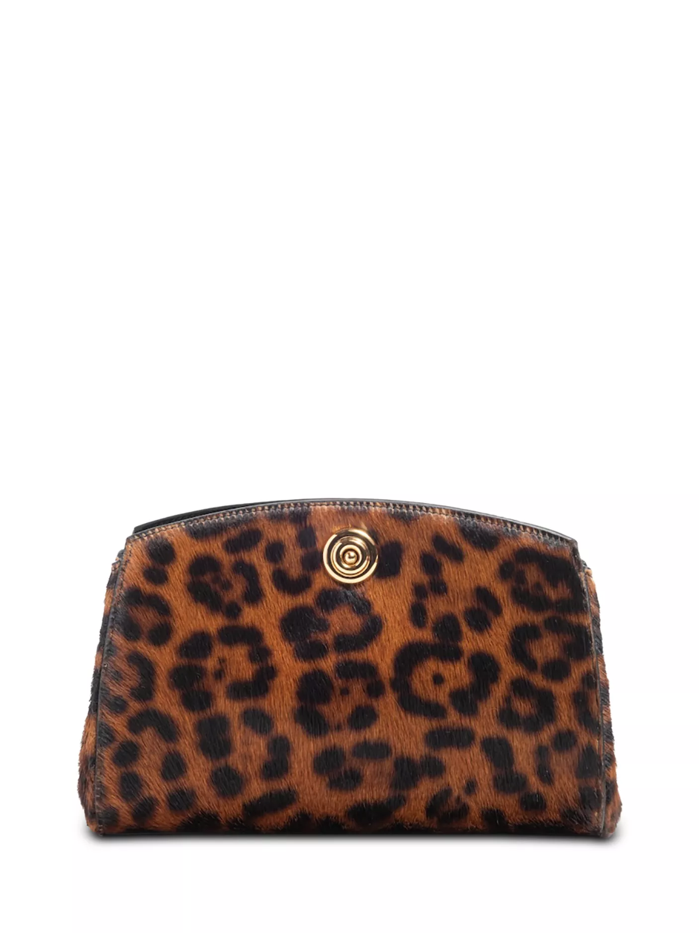 Liffner Pushlock Clutch in Leopard